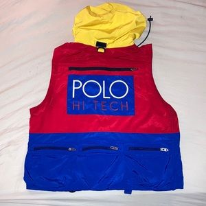 RARE!!!! Polo By Ralph Lauren Hi-Tech Utility Vest